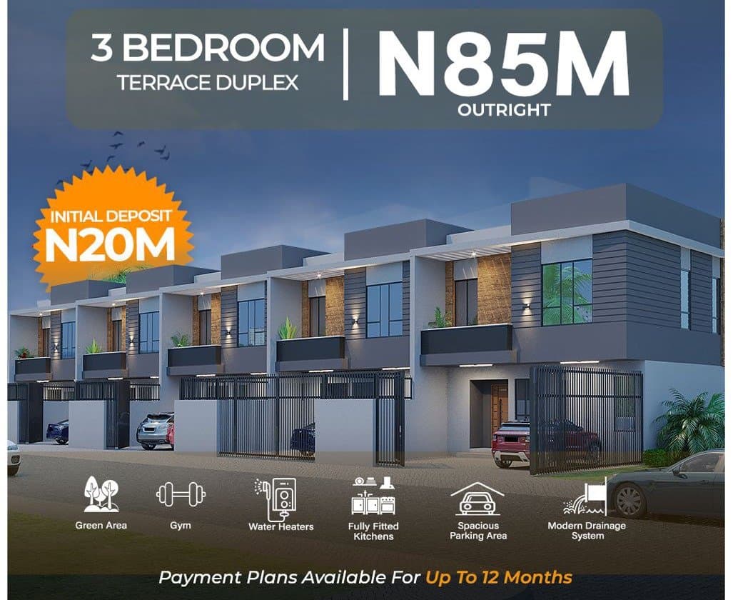 Amani Terraces (3 Bedroom Terrace Duplex)